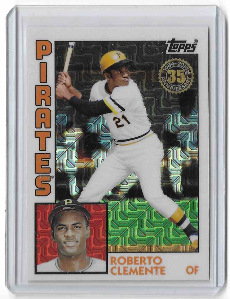 2019 Topps Silver Pack T84-33 Roberto Clemente